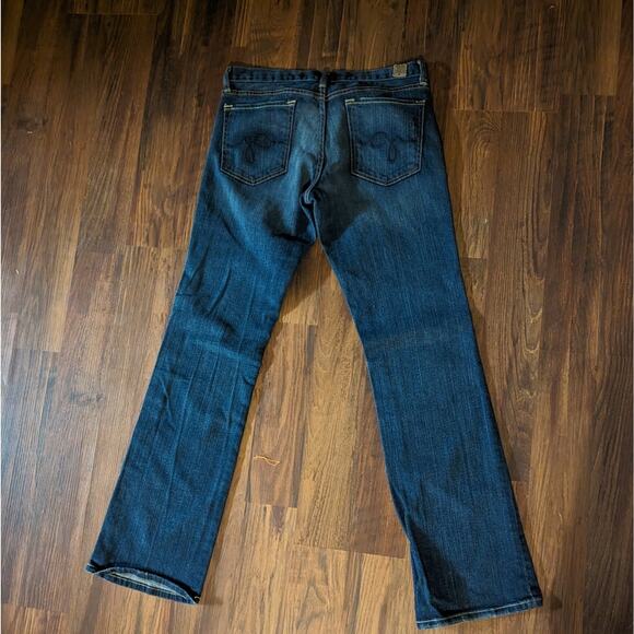 Guess Y2K style women's jeans size 30 Bootcut distressed med wash - Picture 8 of 9